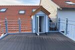 2-Raum Wohnung mit Dachterrasse über 2 Etagen