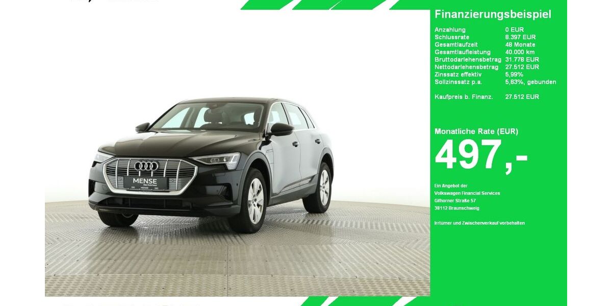 Audi e-tron 44.644 km 27.512 &euro; Oelde (Stromberg) 59302