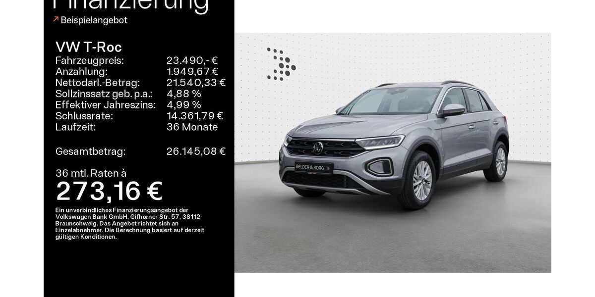VW T-Roc 30.465 km 23.490 &euro; Coburg 96450