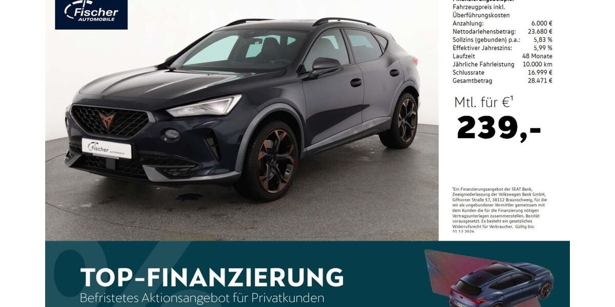 Cupra Formentor 53.130 km 29.680 &euro; Amberg 92224