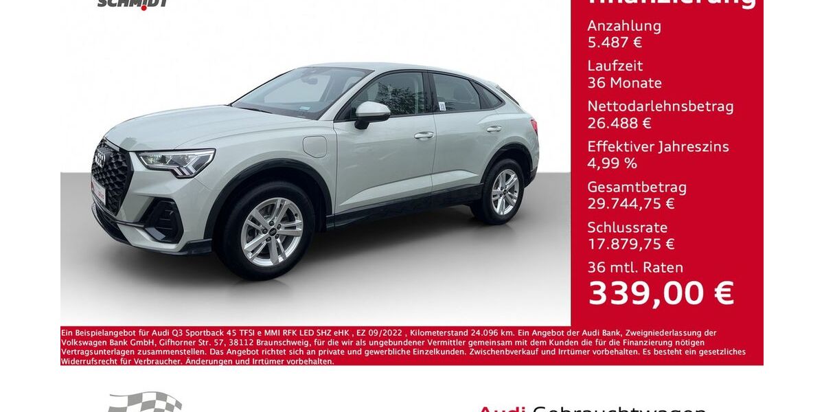 Audi Q3 24.096 km 30.890 € Bernsdorf 09337