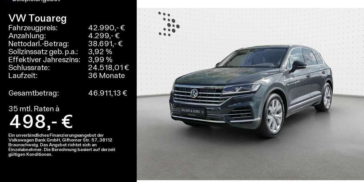 VW Touareg 64.300 km 41.990 &euro; Ebern 96106