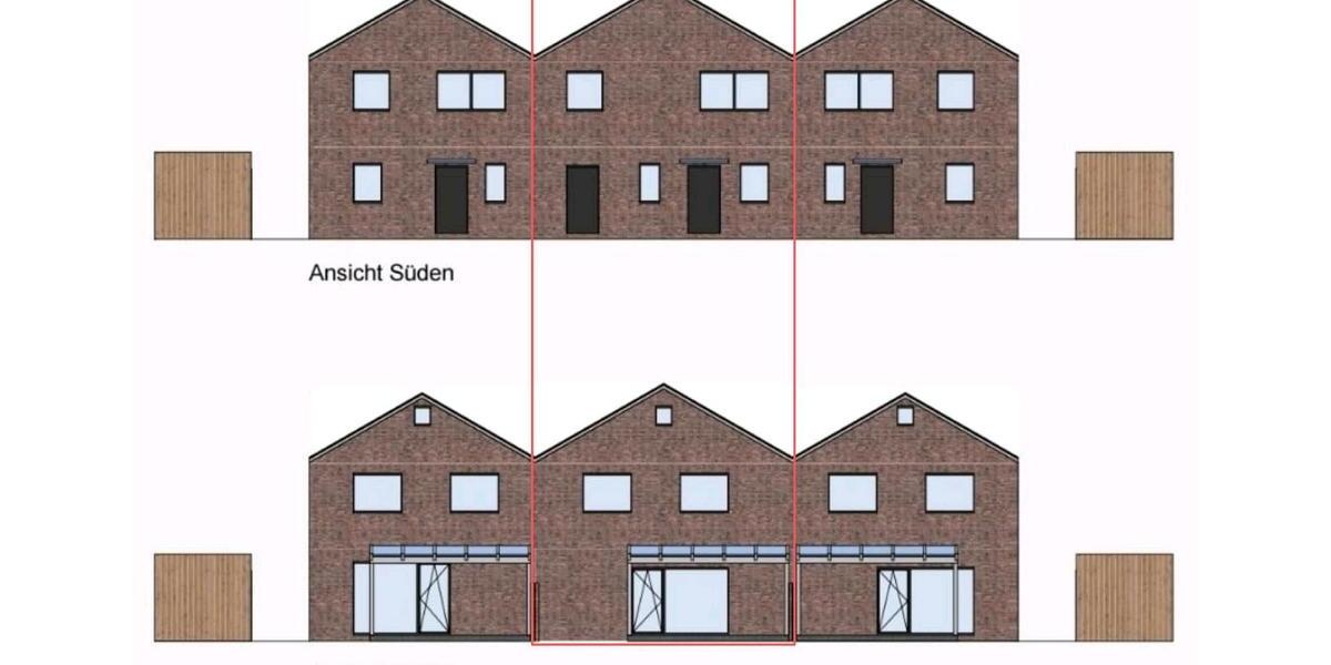 Reihenhaus Nordhorn Bakelde - 5 Zimmer, 127 m&sup2;, 1.400&euro; | Angebot:25572023