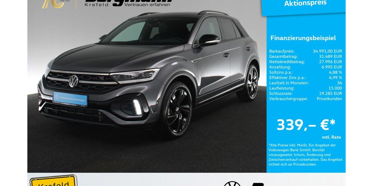 VW T-Roc 9.790 km 34.991 &euro; Krefeld 47803