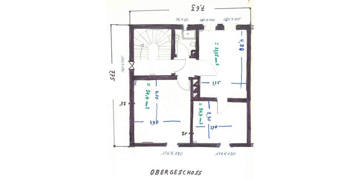 Reihenendhaus Bielefeld Gellershagen - 5 Zimmer, 90 m&sup2;, 269.500&euro; | Angebot:25703967