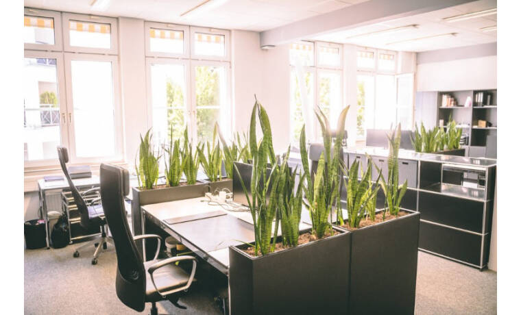 Arbeitsplätze in einem modernen Büro in Heilbronn - All-in-Miete