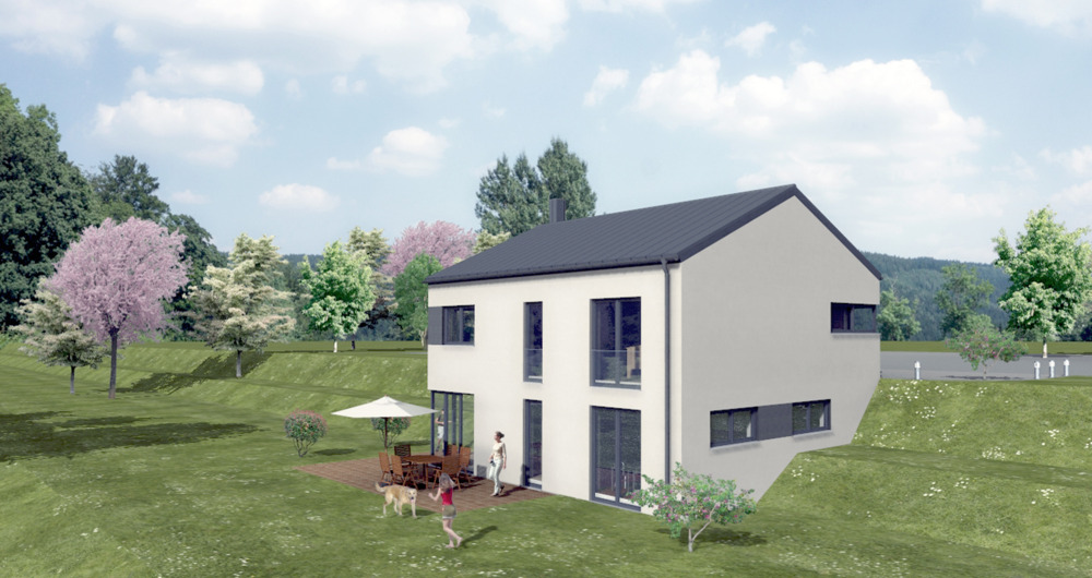 Modernes Ausbauhaus - Visio PlanHaus zimmer