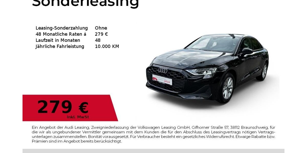 Audi A3 9.175 km 30.690 &euro; Dessau-Roßlau 06844