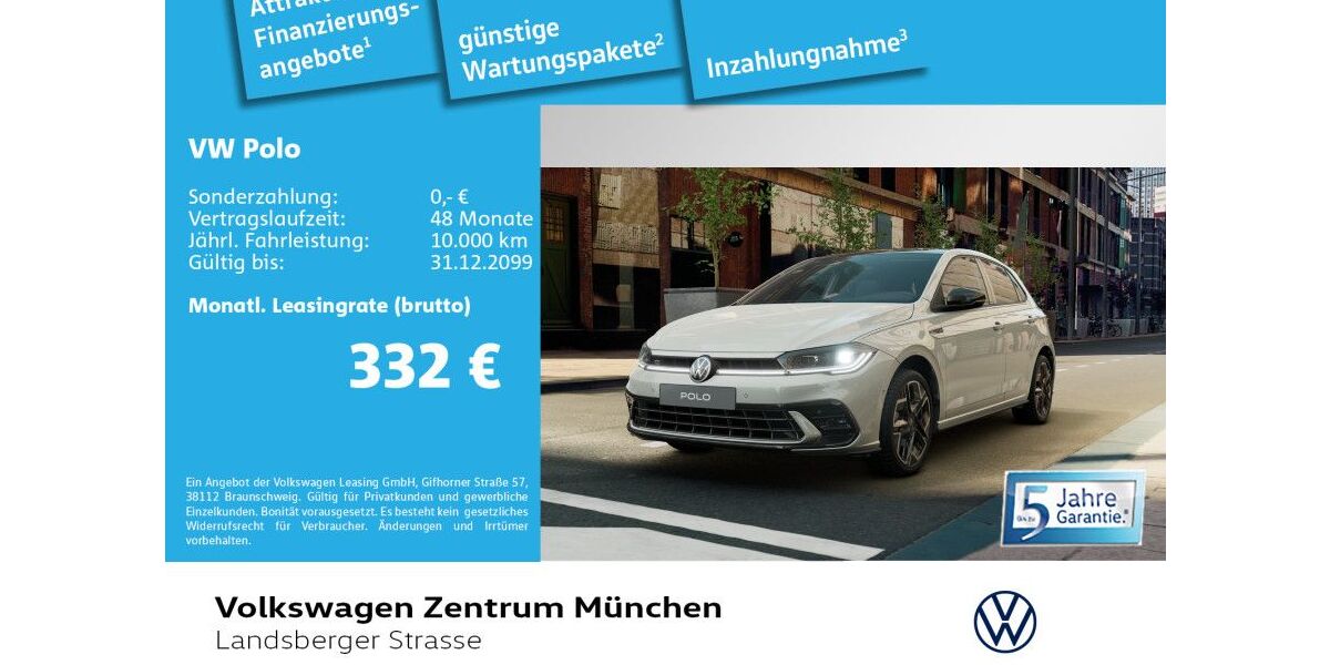 VW Polo 3.000 km 28.980 &euro; München 80687