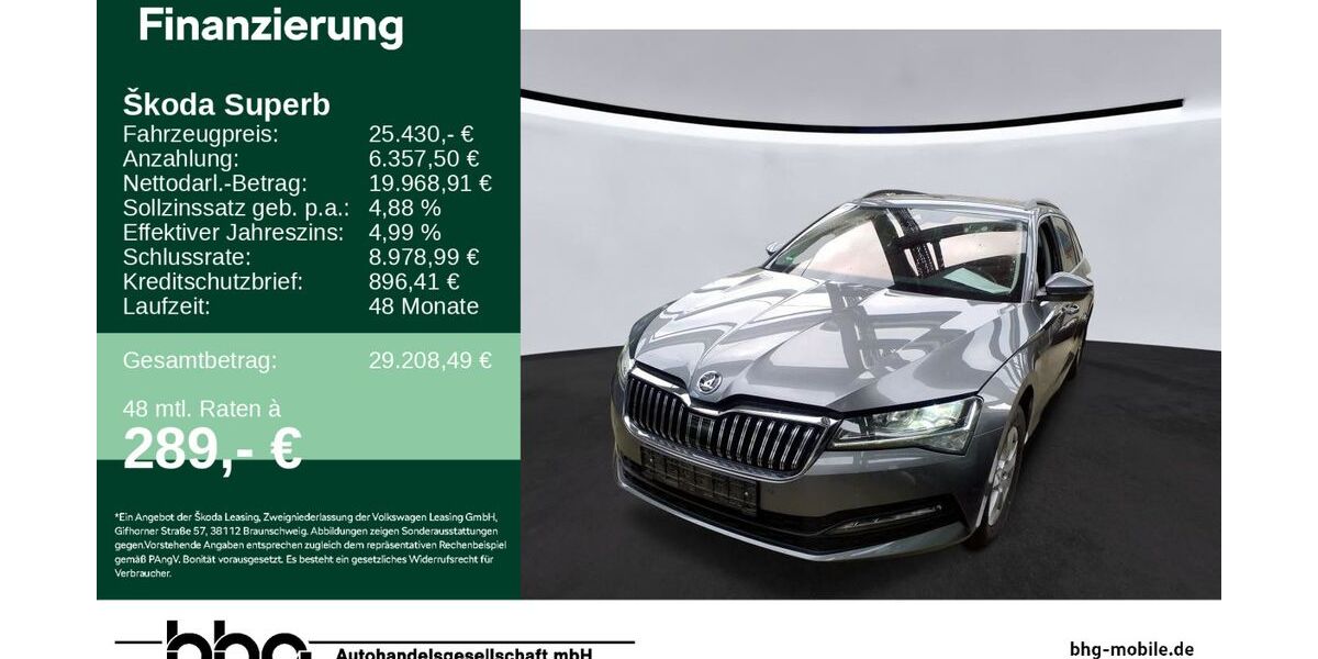 Skoda Superb 83.240 km 25.430 &euro; Ettlingen 76275