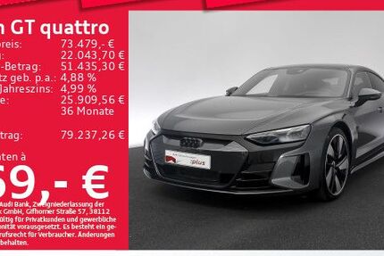 Audi e-tron GT 55.456 km 72.482 &euro; Eching 85386