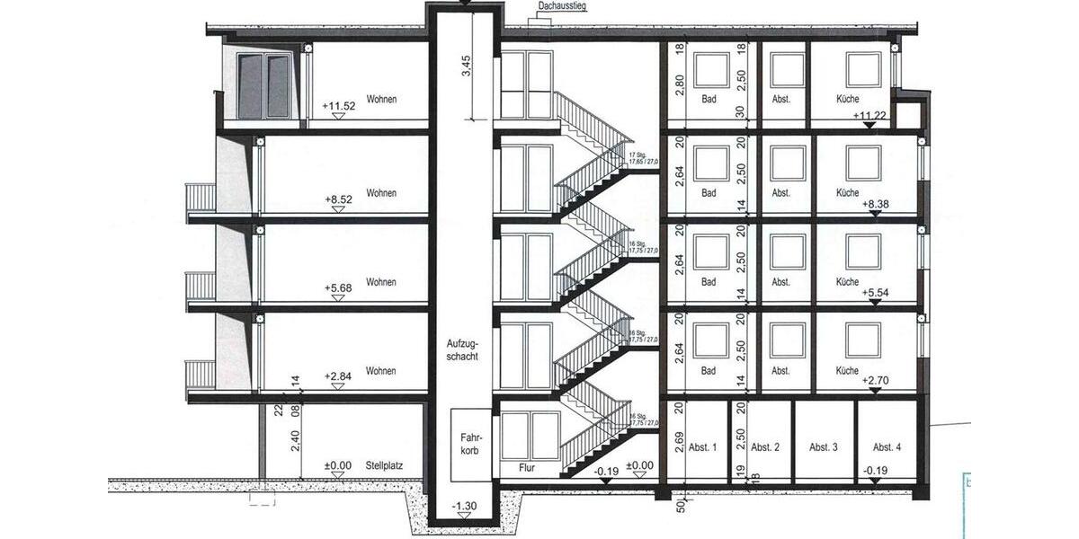 Erdgeschoßwohnung Hünfeld - 2 Zimmer, 75 m&sup2;, 292.950&euro; | Angebot:27216226