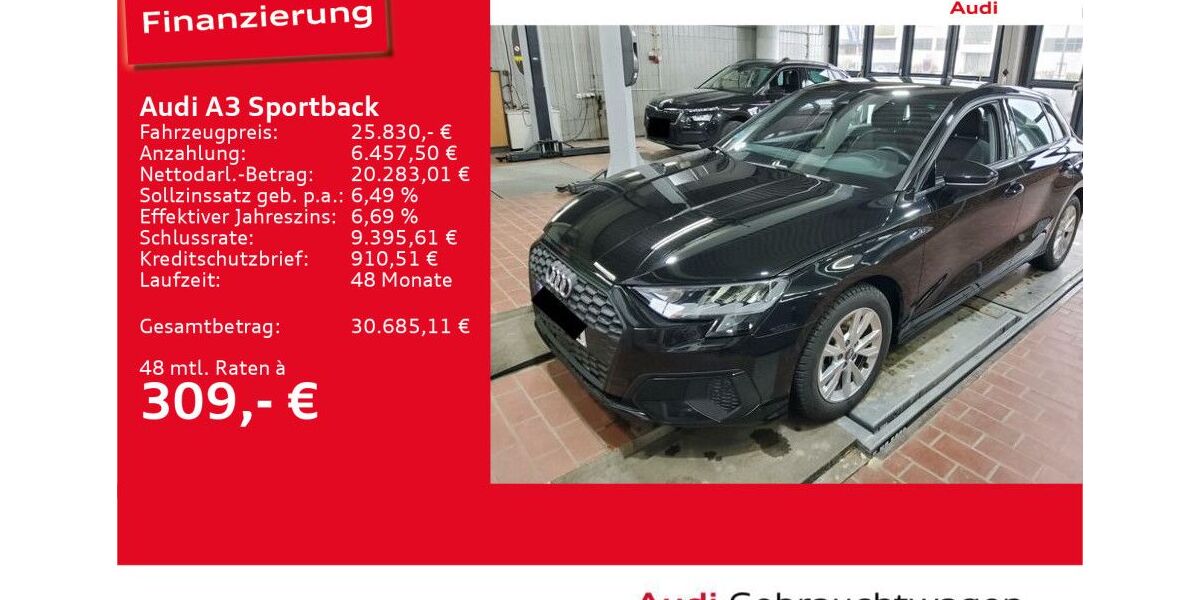 Audi A3 21.882 km 25.830 &euro; Ulm 89073