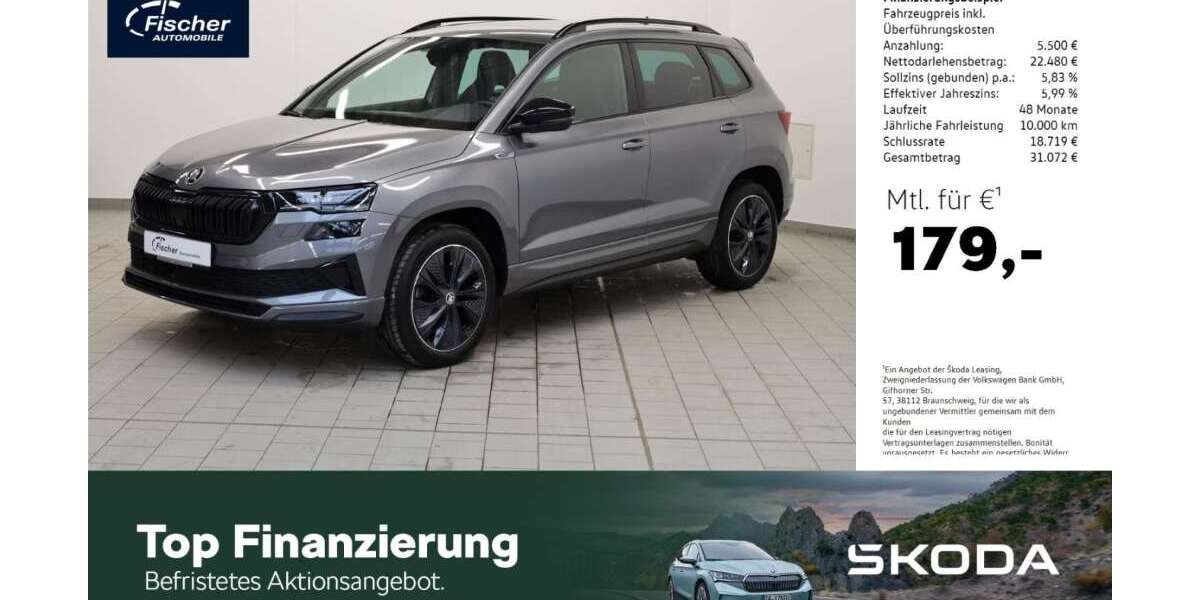 Skoda Karoq 29.731 km 27.980 &euro; Amberg 92224