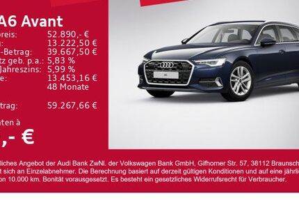 Audi A6 12.201 km 52.890 &euro; Gersthofen 86368