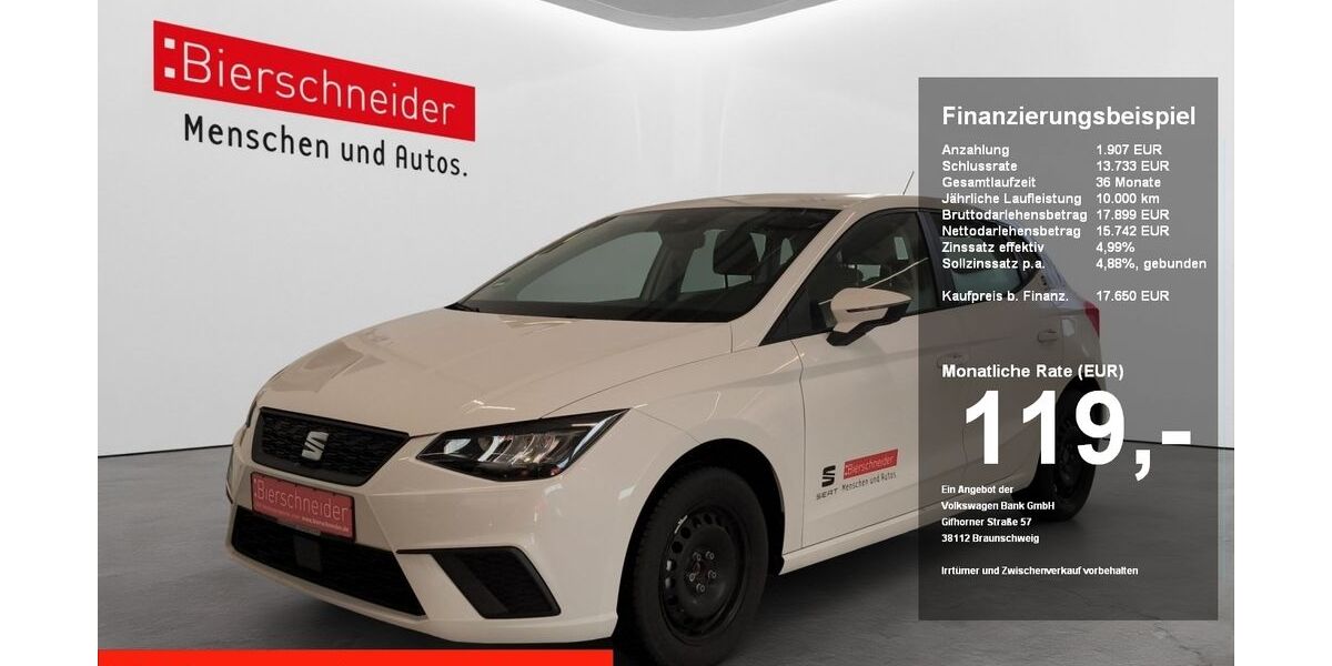 Seat Ibiza 4.200 km 17.450 &euro; Regensburg 93055