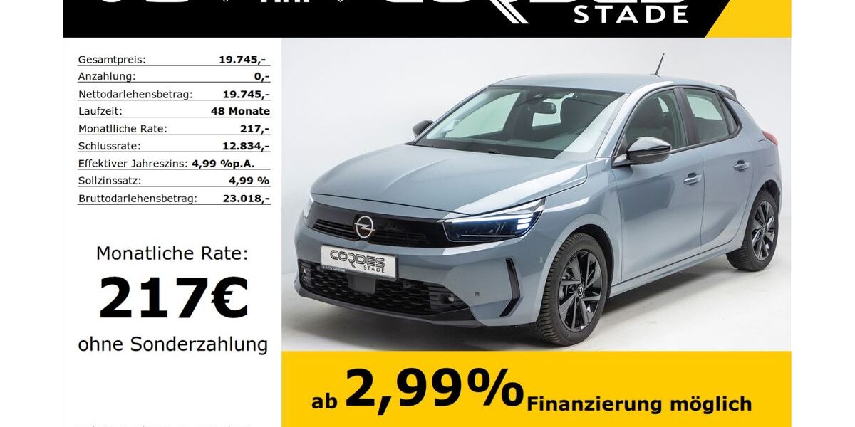 Opel Corsa 28.810 km 19.745 &euro; Stade 21680