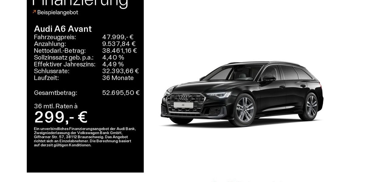 Audi A6 28.200 km 47.999 &euro; Linsengericht 63589