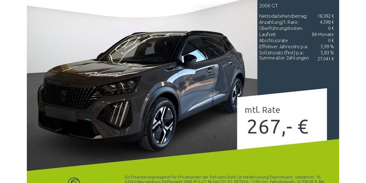 Peugeot 2008 30.814 km 22.990 &euro; Dülmen 48249