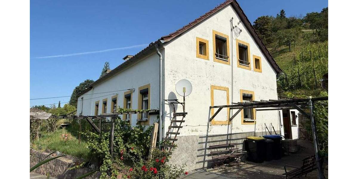 Großzügiges Hanggrundstück mit Altbestand und herrlichem Elbe Blick 5 zimmer