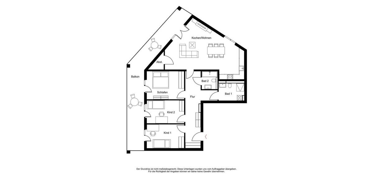 Etagenwohnung Berlin Siemensstadt - 4 Zimmer, 123 m&sup2;, 1.899&euro; | Angebot:26865580