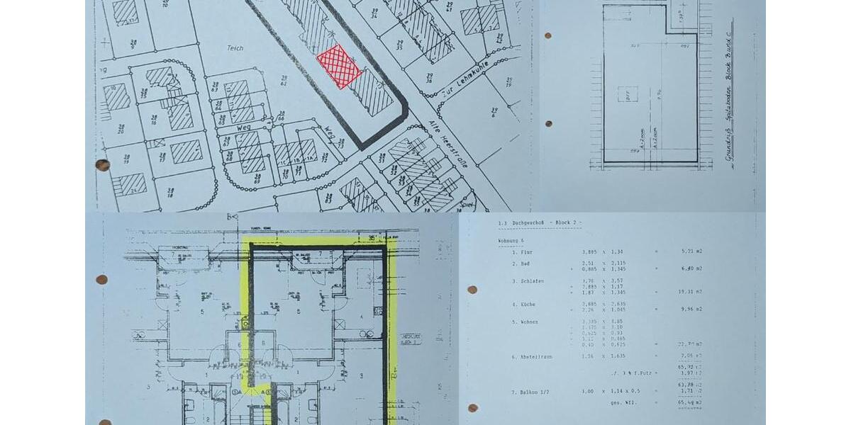 Dachgeschoßwohnung Gifhorn - 3 Zimmer, 74 m&sup2;, 177.000&euro; | Angebot:27023239