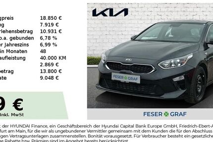 Kia ceed / Ceed 15.931 km 18.850 &euro; Roth 91154