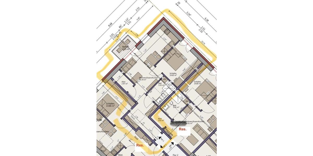 Erdgeschoßwohnung Hauzenberg - 2 Zimmer, 61 m&sup2;, 790&euro; | Angebot:26295478