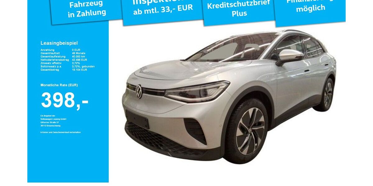 VW ID.4 14.745 km 42.498 &euro; Lindau 88131