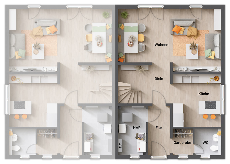 Mehrfamilienhaus, Wohnhaus Alperstedt - 4 Zimmer, 126 m&sup2;, 331.740&euro; | Angebot:25837853
