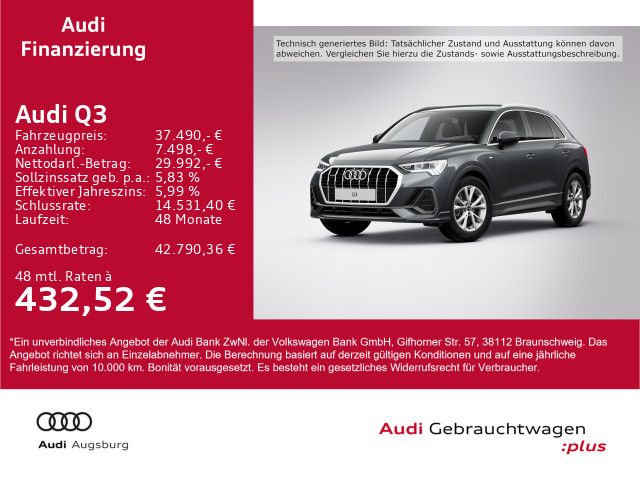 Audi Q3 69.549 km 37.490 € Gersthofen 86368