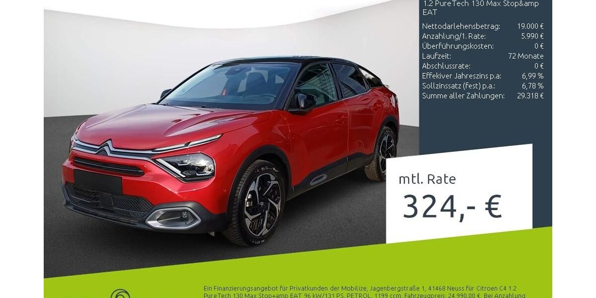 Citroen C4 11.843 km 21.790 &euro; Stuhr 28816