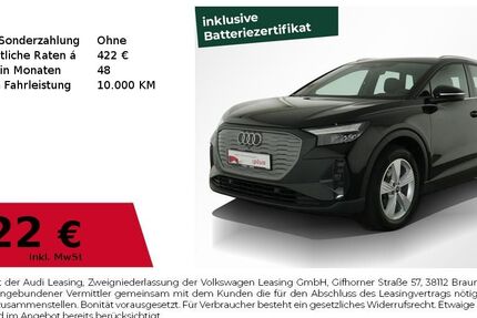 Audi Q4 e-tron 34.200 km 26.880 &euro; Nürnberg 90441