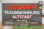 Erdgeschoßwohnung Würzburg - 2 Zimmer, 70 m&sup2;, 429.000&euro; | Angebot:26197665