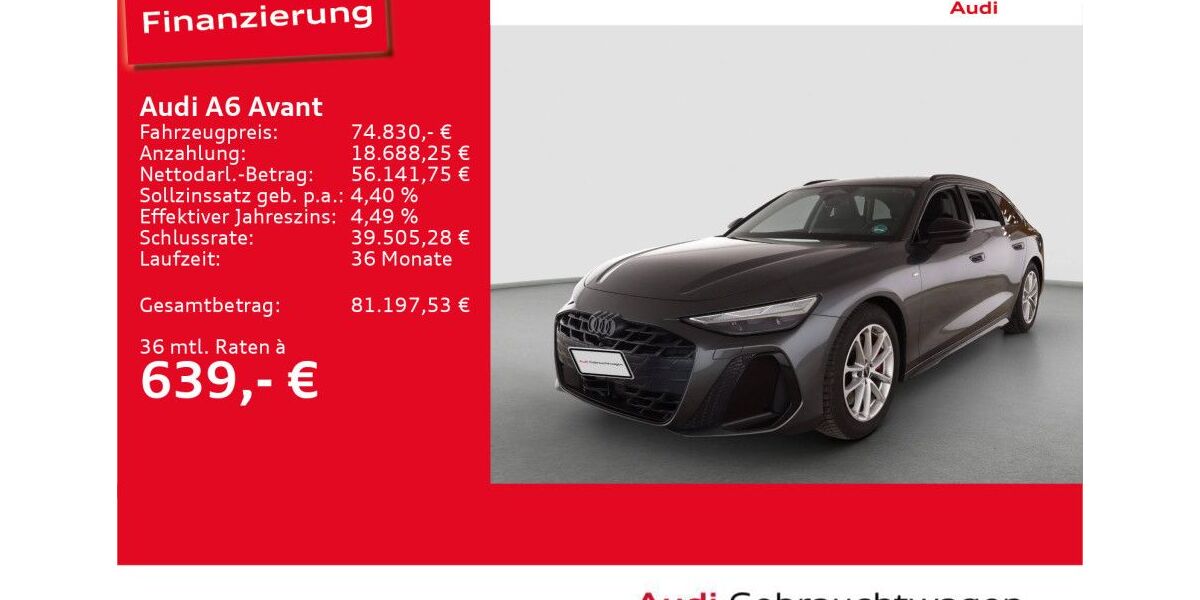 Audi A6 9.537 km 74.830 &euro; Ulm 89073