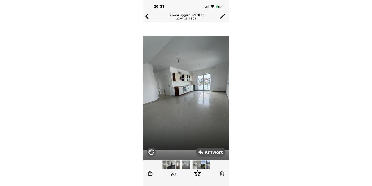 Dachgeschoßwohnung Gießen Wieseck - 2 Zimmer, 50 m&sup2;, 730&euro; | Angebot:26406727
