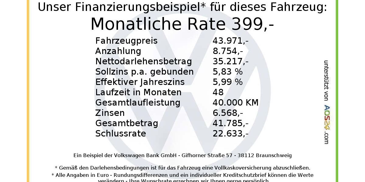 VW Caddy 1.100 km 43.971 &euro; Bamberg 96052