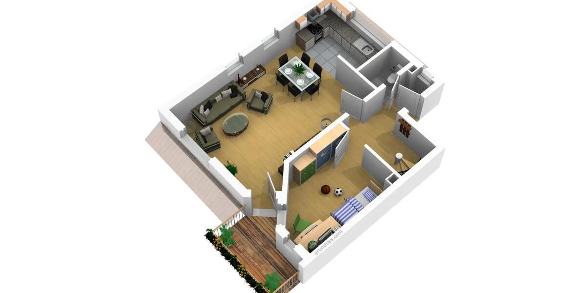 Maisonettenwohnung Lohmar - 4 Zimmer, 100 m&sup2;, 995&euro; | Angebot:26268636