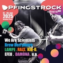 Pfingstrock Festival 2025 - We Are Scientists, Sawyer Hill, Brew Berrymore, Efeu Herzberg