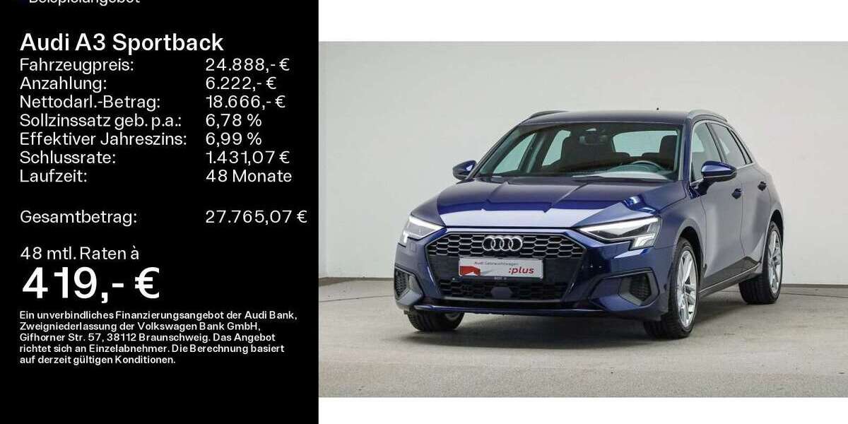Audi A3 29.350 km 24.888 &euro; Mühlheim a. Main 63165