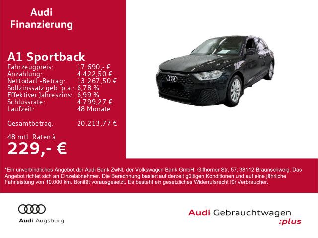 Audi A1 42.200 km 17.690 € Gersthofen 86368