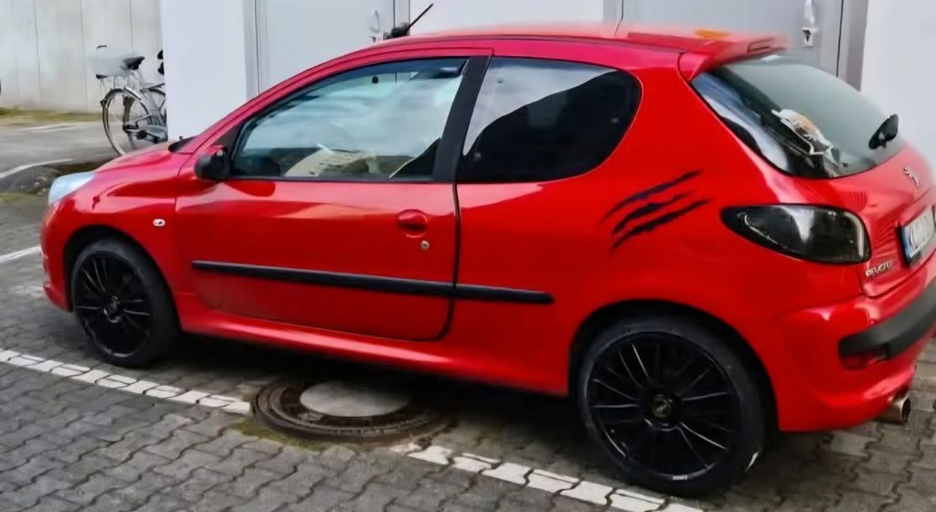 Peugeot 206 75.000 km 3.400 &euro; Kaiserslautern 67663