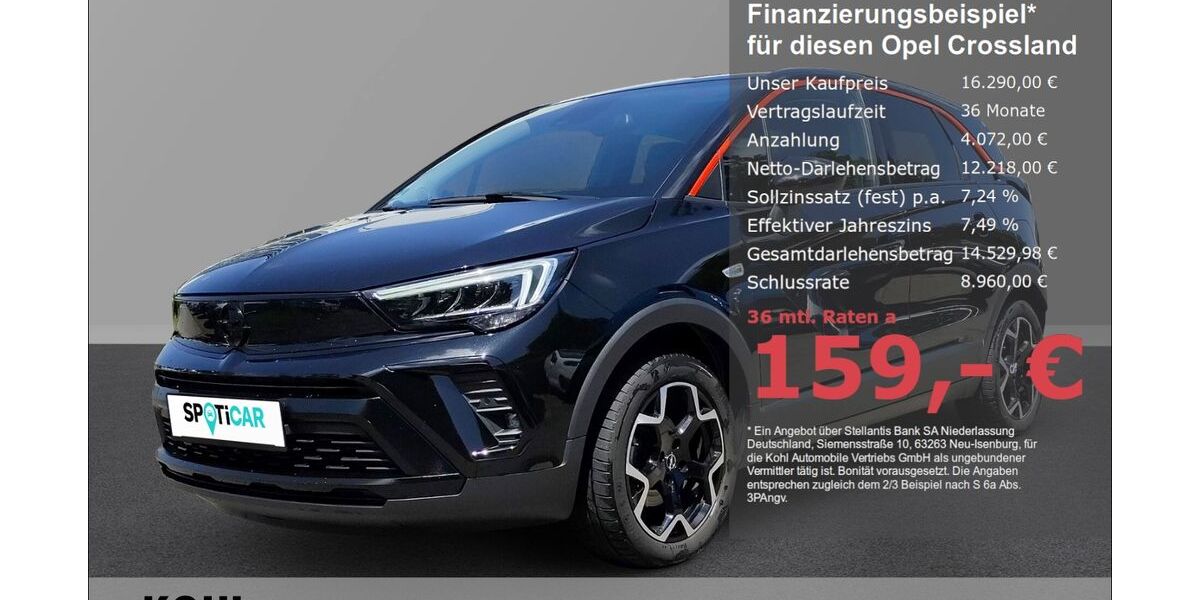 Opel Crossland (X) 45.900 km 16.290 &euro; Aachen 52078