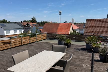 Wohnen mit Blick auf das Brenzer Schloss - Großzügige 4-Zimmer Wohnung mit Dachterrasse in Sontheim - Wohnung Sontheim an der Brenz Sontheim | Angebot:27366105