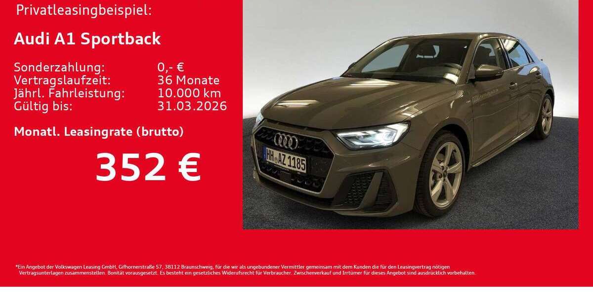 Audi A1 1.899 km 28.481 &euro; Hamburg 22419