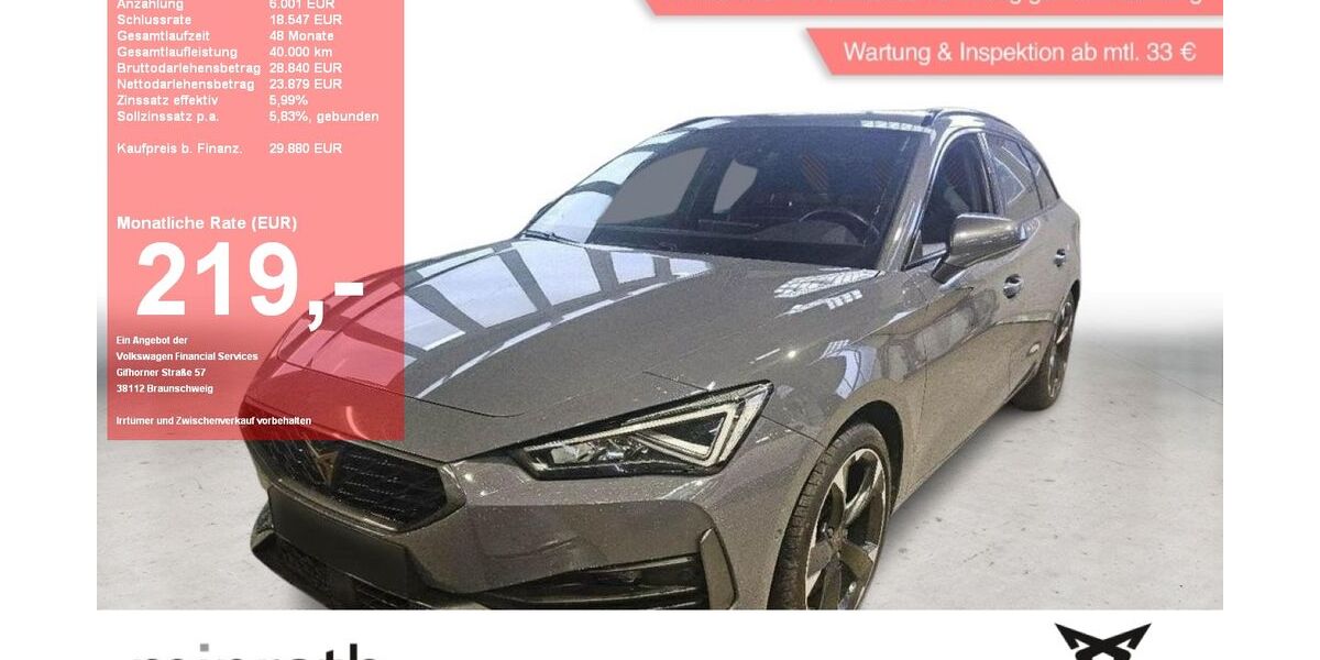 Cupra Leon 18.800 km 29.880 &euro; Moers-Hülsdonk 47441