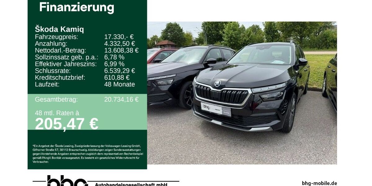 Skoda Kamiq 86.454 km 17.330 &euro; Freudenstadt 72250