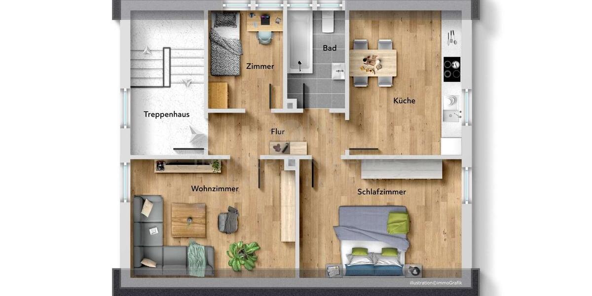 Einfamilienhaus Steinhagen - 6 Zimmer, 120 m&sup2;, 1.200&euro; | Angebot:26293079