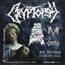 Cryptopsy - All So Vile European Tour 2026 15.01.2026 BEI CHEZ HEINZ
