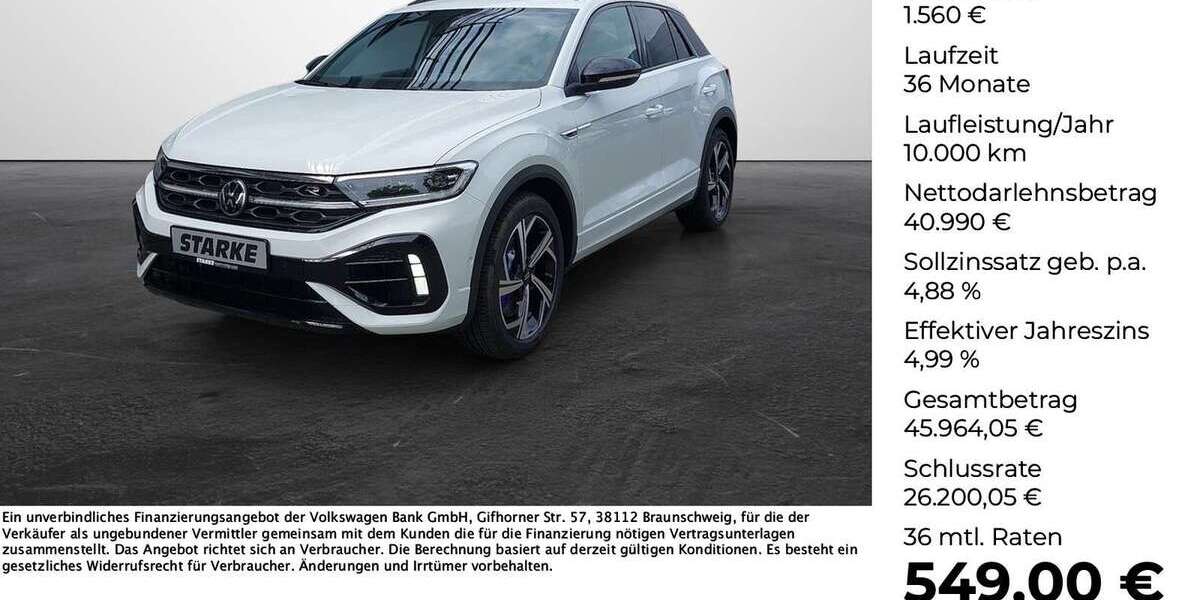 VW T-Roc 3.213 km 42.550 &euro; Osnabrück 49078
